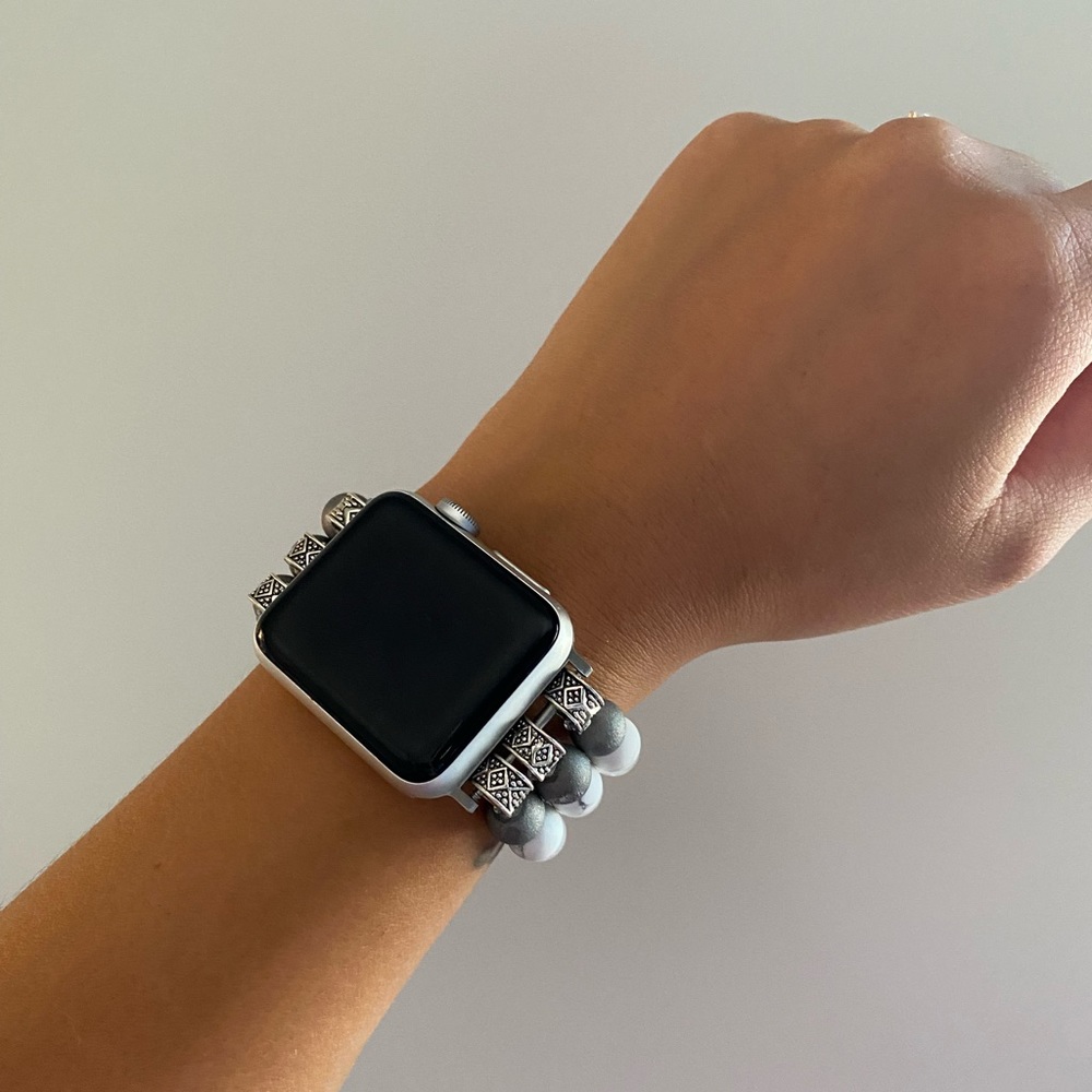 Beaded Apple Watch band